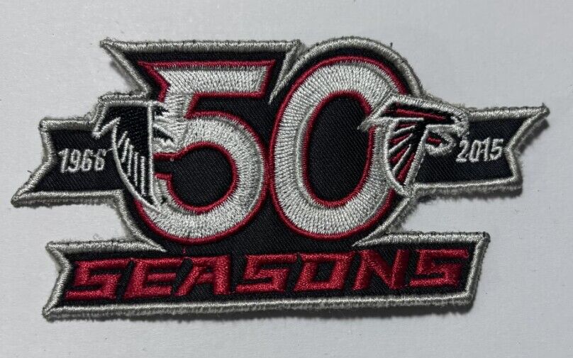 Saints 50 Anniversary Patch Biaog