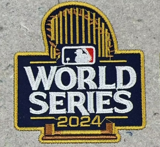 Youth MLB 2024 World Series Patch Biaog