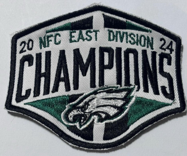 2024 NFC Eagles EAST DIVISION Champions Patch Biaog