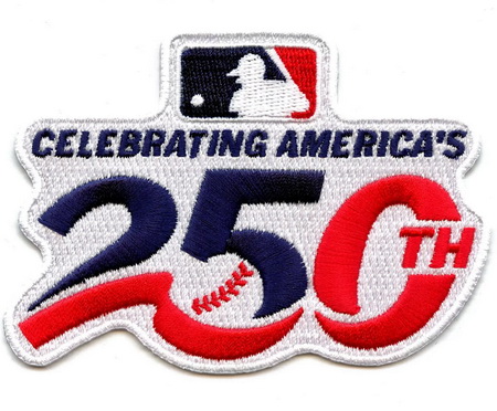 Men Miami Marlins Celebrating America 250th annivesary Patch Biaog