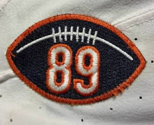 Bears Dick Butkus 89 Patch Biaog